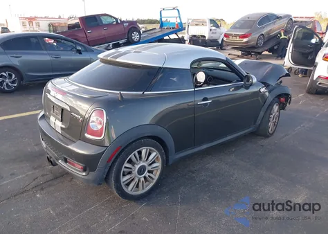 2012 Mini Cooper S from USA, damaged, VIN WMWSX3C54CT154790
